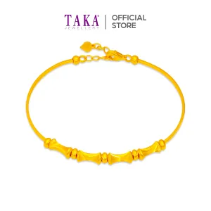 TAKA Jewellery 999 Pure Gold 5G Bangle