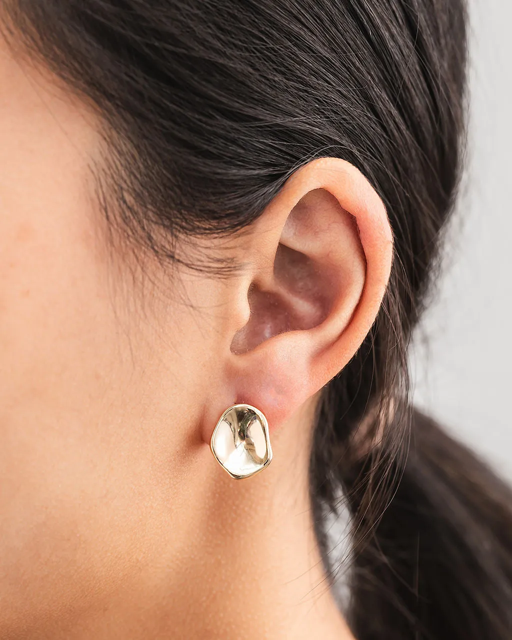 Thumbprint Earrings
