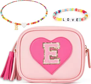 Toddler Purse Gift for Girls, Little Girls Purse Preppy Stuff Birthday Gift for 3 4 5 6 7 8 9 10 11 12 Year Old Girl