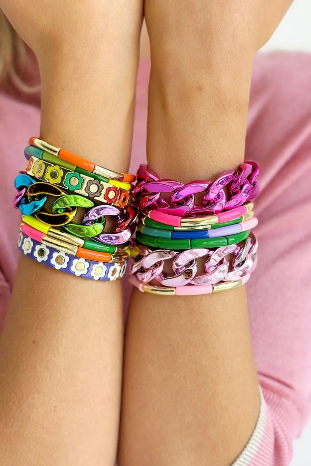 Tube Bracelet Solid | Green
