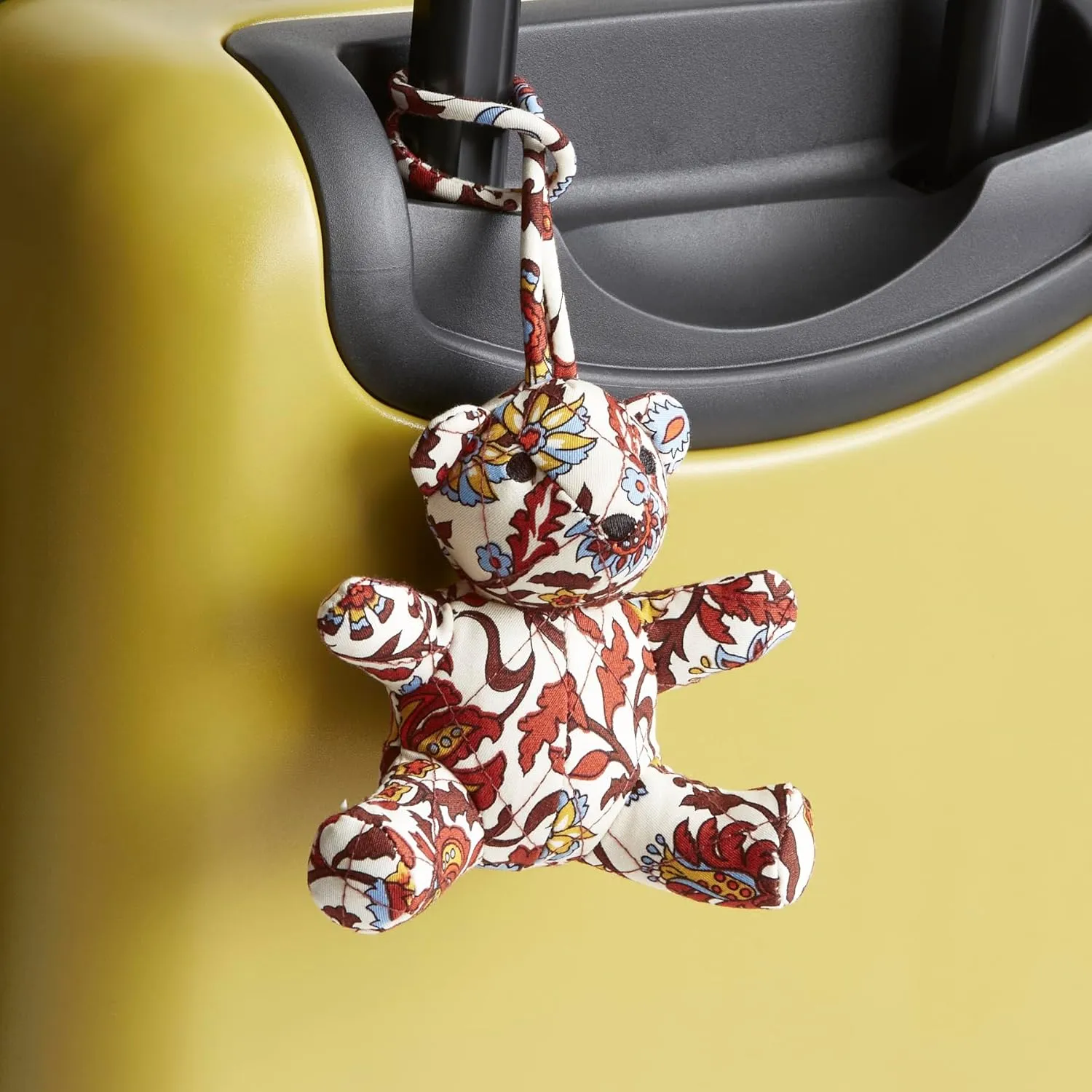 Vera Bradley Premium Cotton Bitty Bear Bag Charm