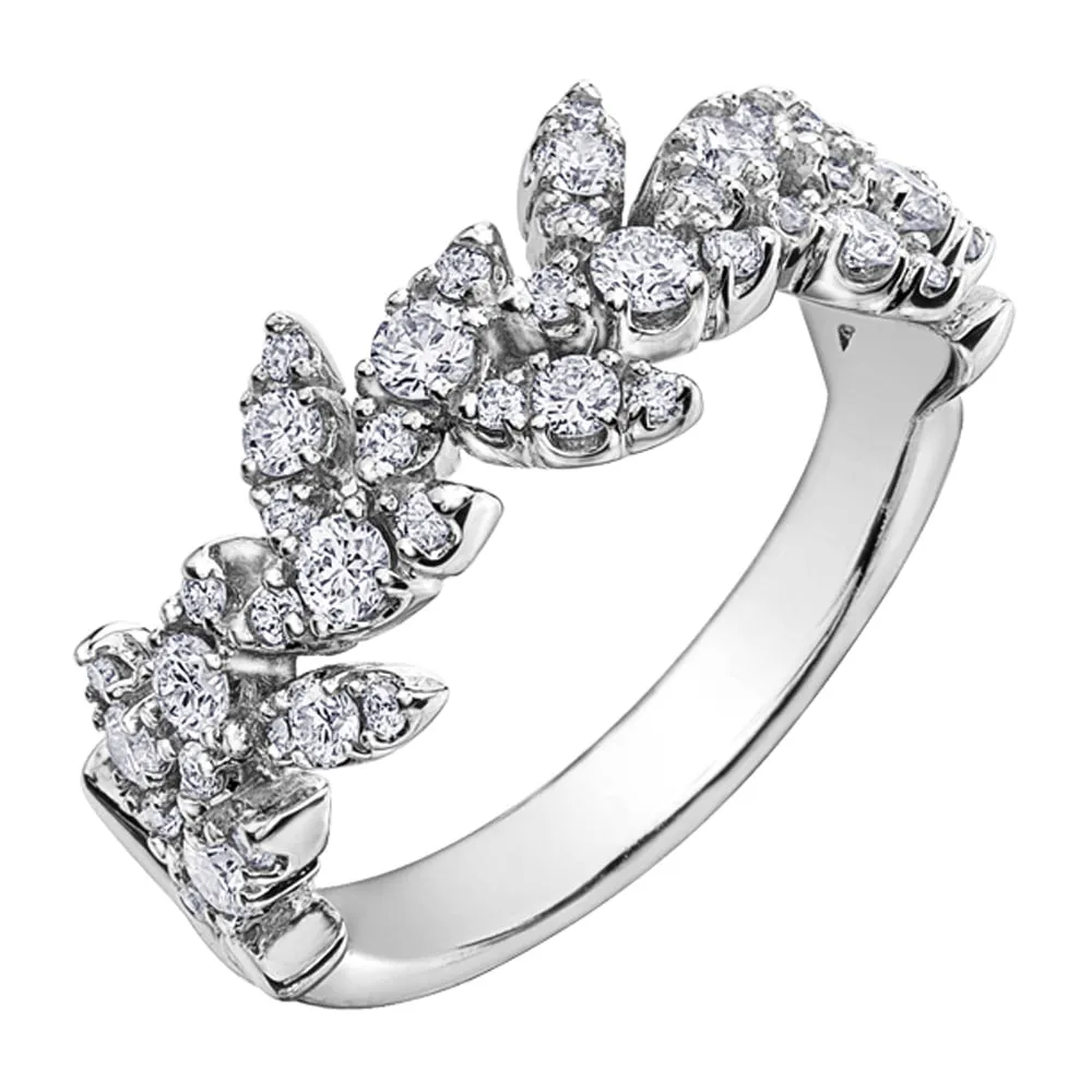 Vine Style Diamond Ring