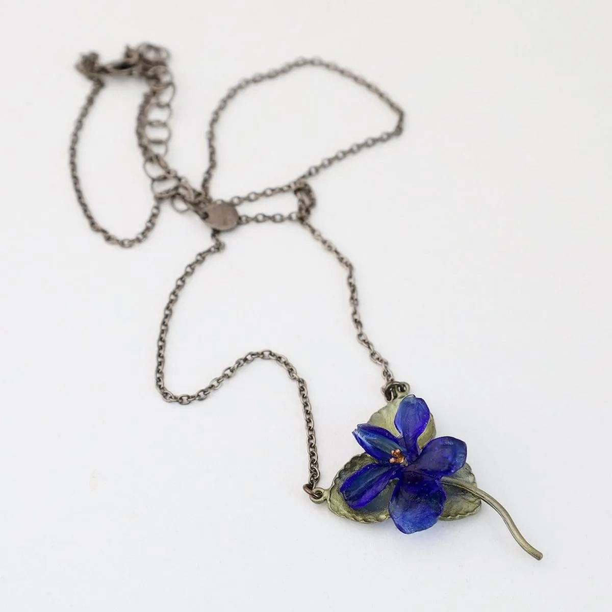 Wild Violet Dainty Pendant