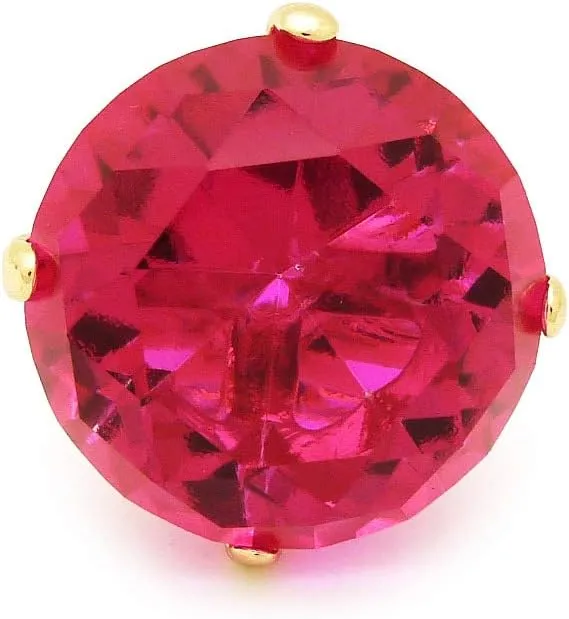 Women's Extra Big Crystal Colorful Stone Stretch Ring