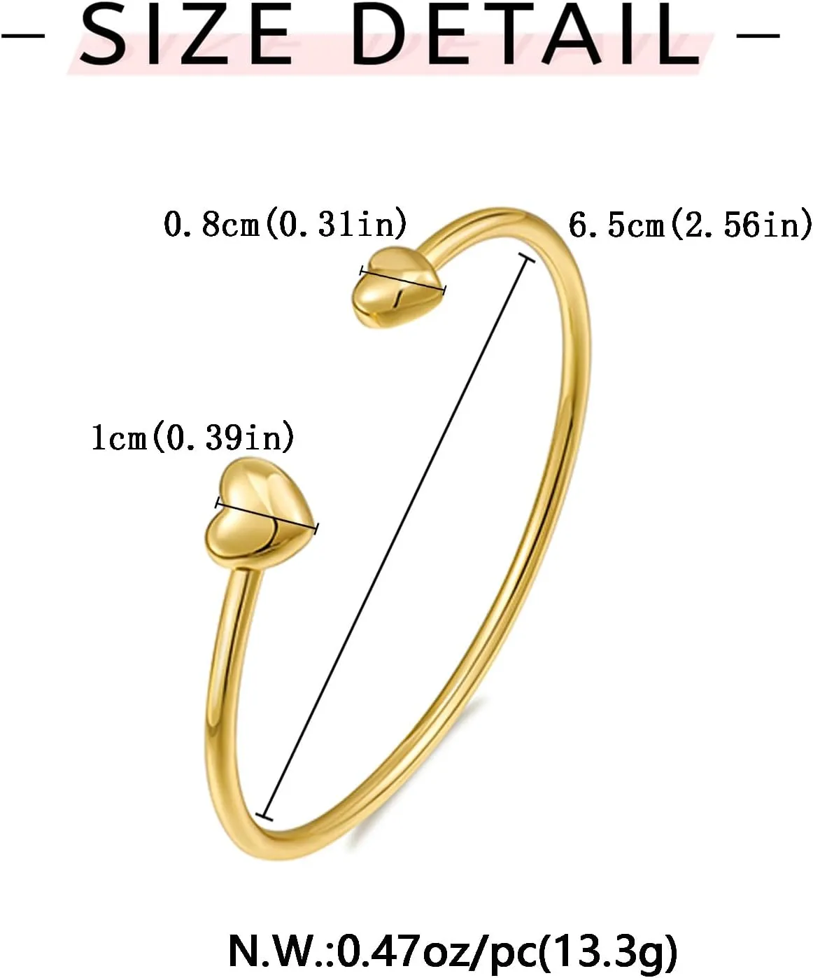 WOWORAMA Dainty Gold Cuff Bracelets for Women Delicate Thin Wire Open Bangle Bracelets Stackable Minimalist Wrist Cuff Bracelets Flexible Adjustable Size