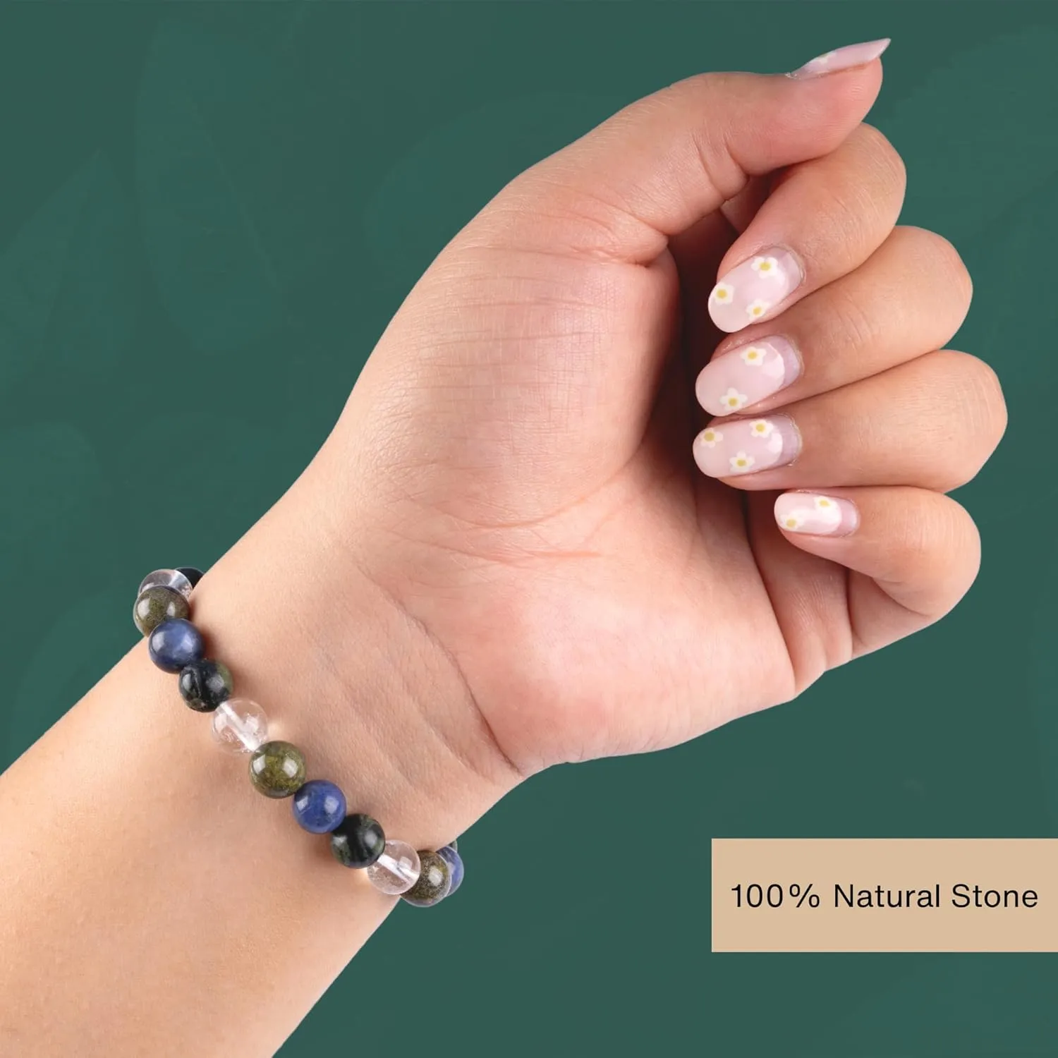 Zodiac Crystal Bracelet for Women Men - Crystals & Healing Stone Stretch Bracelet - Handmade Beaded Bracelets - Spiritual Jewelry - Protection Bracelet - Astrology Zodiac Signs -Zodiac Birthday Gifts